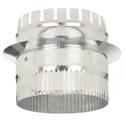 Gray Metal South 5-404D 5 inch Flanged Starting Collar without Damper