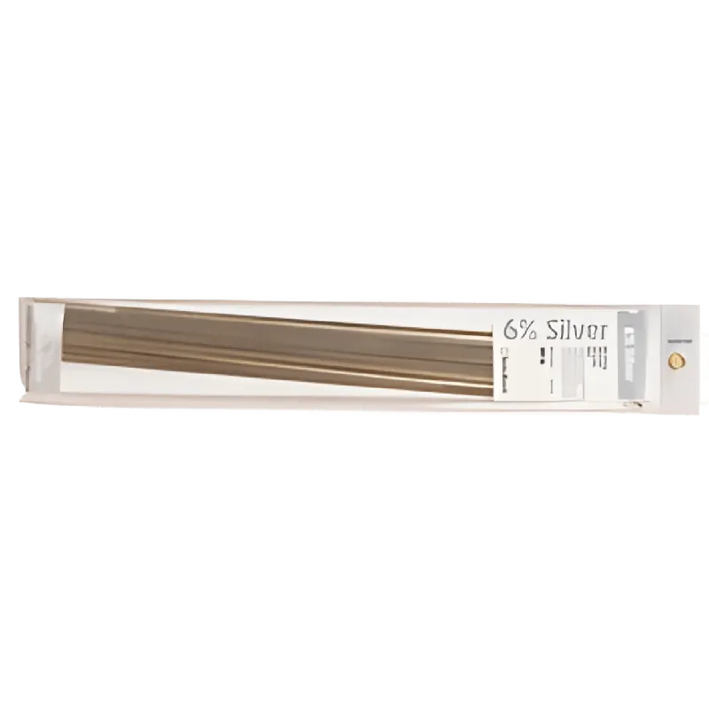 Harris SF6 Brazing Solder Alloy, 6AgCu, 1 lb