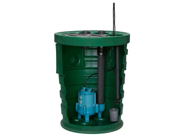 Little Giant 509816 16SF2V2D, 2 Vent, 2 Discharge, Float Switch, No Alarm