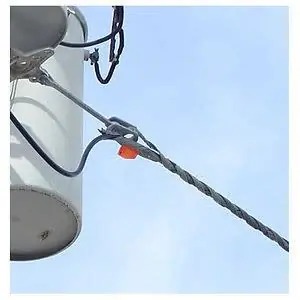 FIBERLIGN 2872004C1E1 Limited Tension Dead End Orange 48 in L