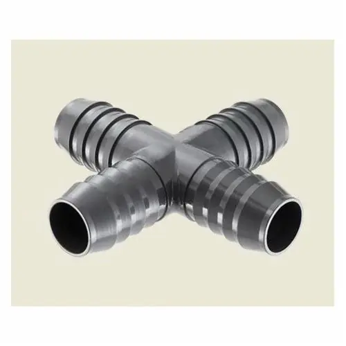 Approved Vendor P207768 Cross Fitting/Connector 1 in Nominal Insert End Style PVC Domestic