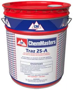 ChemMasters F142005 Traz 25-A Methacrylate Cure and Protect, 5 Gal.