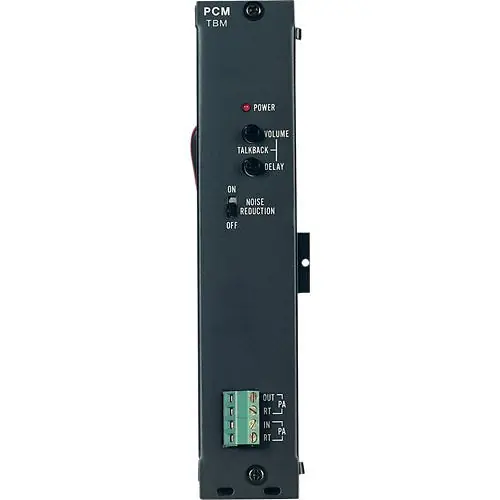 Bogen PCMTBM Talk Back Module for PCM2000 Paging Control