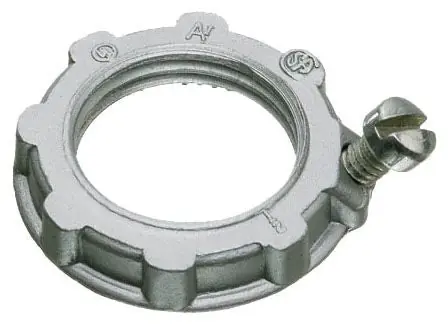 Arlington GL250 Zinc Die Cast Grounding Locknut for Rigid Conduit 2-1/2