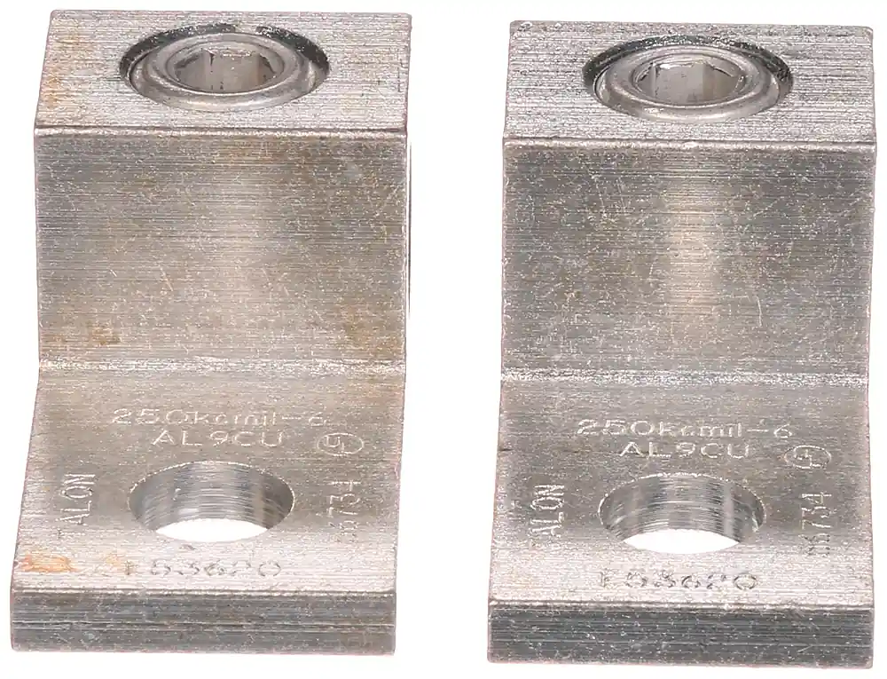Siemens H56734 9/16 x 5/16 Inch Stud/Allen 6 AWG to 250 MCM Aluminum 1-Hole Grounding Lug