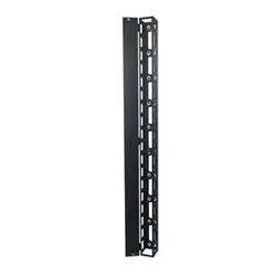 Middle Atlantic RLA-CC Cable Duct for RLA Racks - Silver Brushed Aluminum or Black Powder Coat
