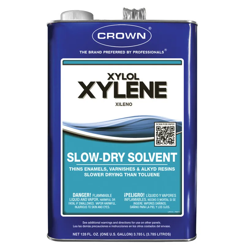 Crown CXXYTM05 Crown 5 Gal. Can Water-White Xylene Slow Dry Solvent 113CXXYTM05