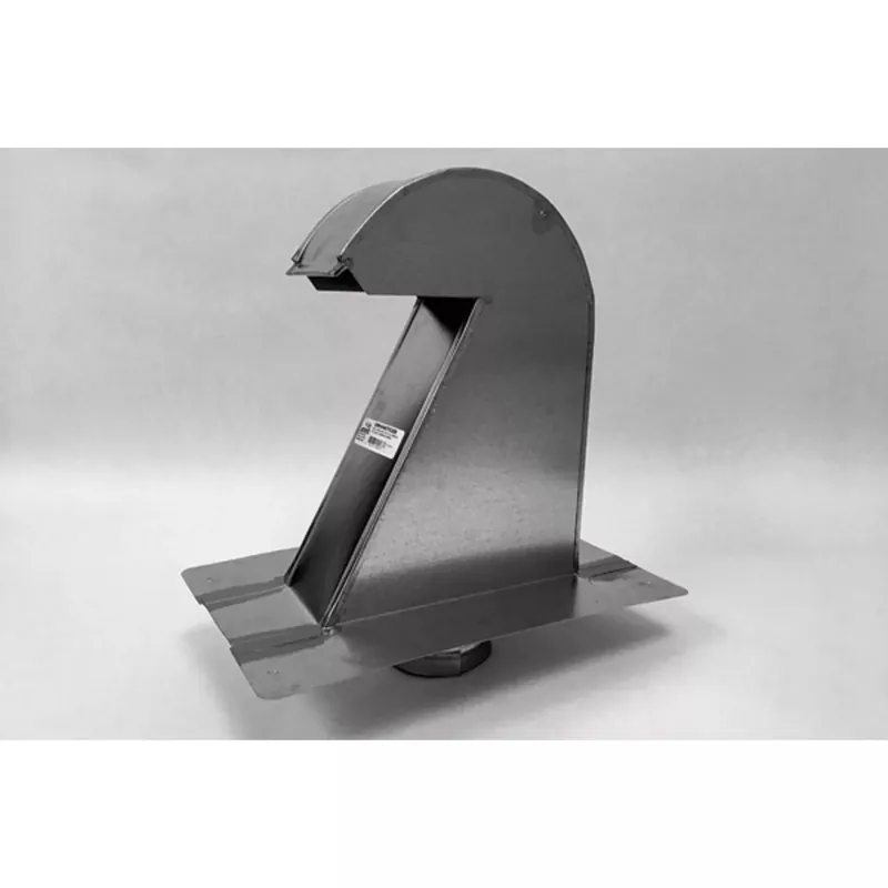 Miami Tech GRV4XTD Galvanized Roof Vent Extra Tall Profile with Damper