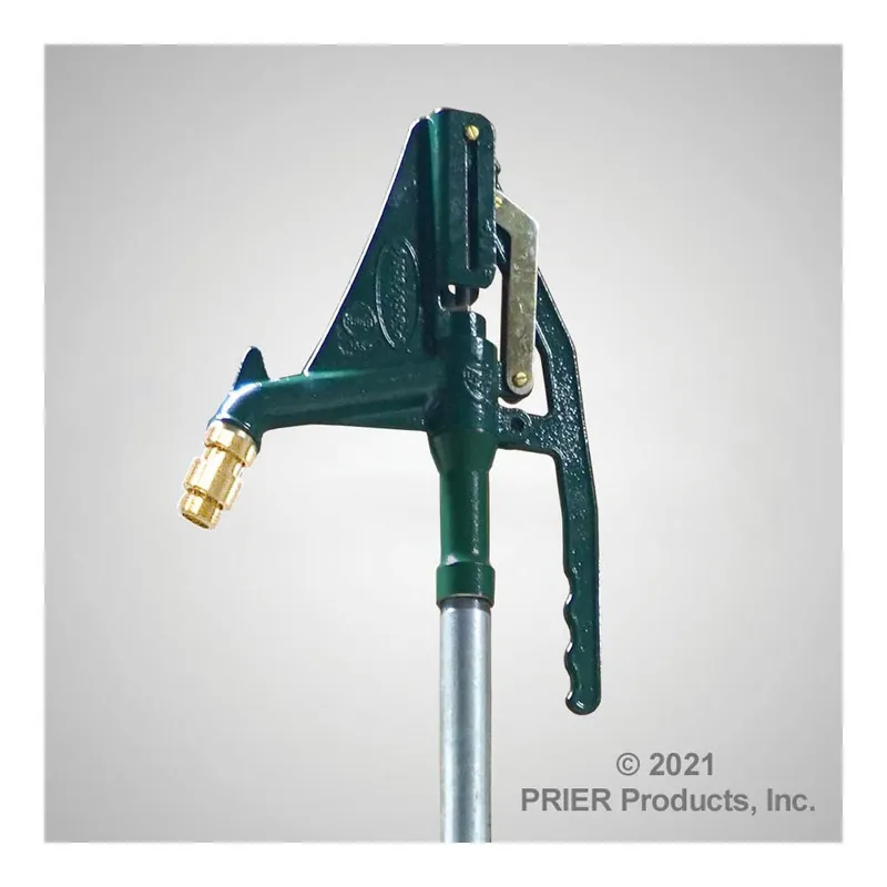Prier Products P-360-2 Freezeless Heavy Duty Sanitary Bury Hydrant 1 In Inlet x 3/4 In Outlet FNPT x Garden Hose Thread