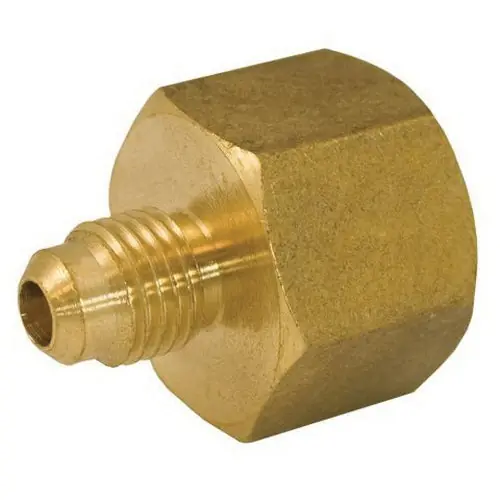 Jones Stephens F40047 (46-64) 3/8FL X 1/4FIP Brass Coupling