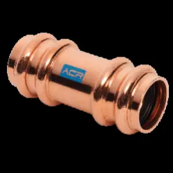 Mueller Industries RP10148 Mueller Streamline ACR Press Coupling with Stop, Press x Press, 1-3/8 inch OD
