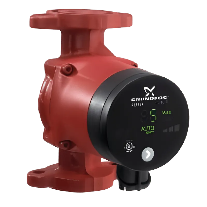 Grundfos UPS15-55FC Variable-Speed Circulator Pump With Line Cord, 1/16 HP, 115V
