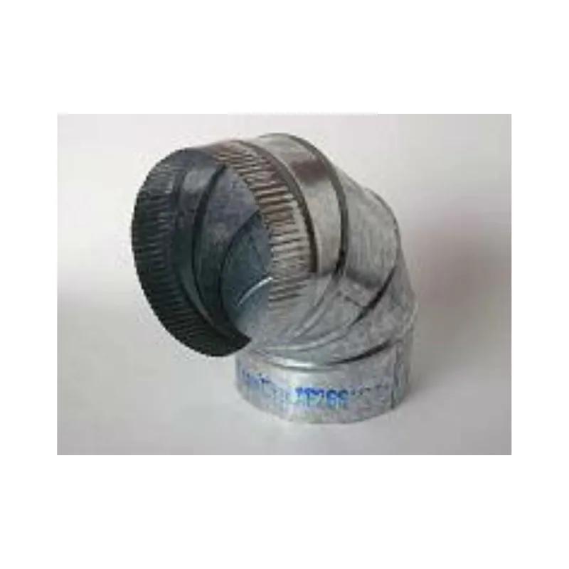 Miami Tech AE284 Adjustable Metal Elbow 28 GA 4 Inches 90 Degree