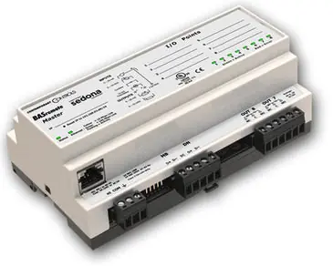 Contemporary BASR-8M/P BAS Remote Master with 8 I/O Points and PoE