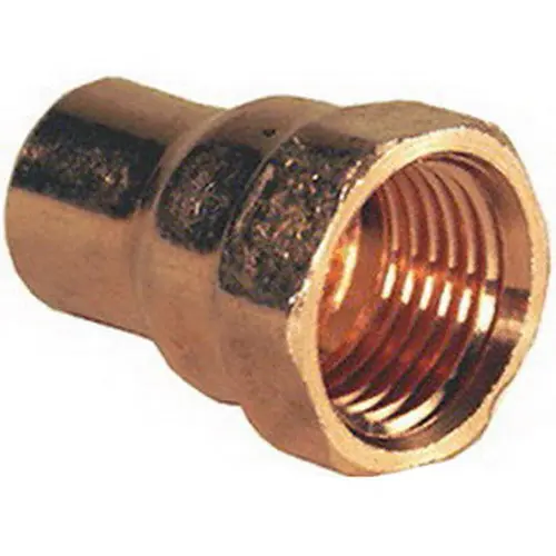 Elkhart Products CFAH 1 Inch Wrot Copper Female Adapter, SWT x FIP