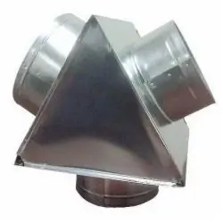 Gray Metal South 9X7X7-307IN4 9 inch x 7 inch x 7 inch Insulated Duct Wye