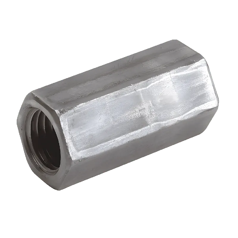 Approved Vendor GRCE 5/8 Inch Galvanized Steel Hex Rod Coupling