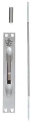 TRIMCO 3917-12613 Door Flush Bolt Manual 1 Width x 6-3/4 Height Replacement MPN