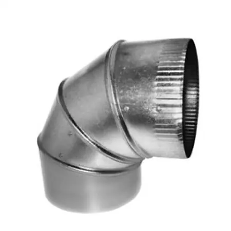 SOUTHWARK METAL 90428 4 Inch 28GA Steel Adjustable Elbow