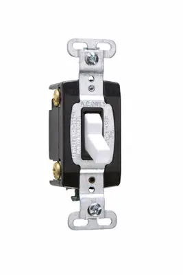 Pass & Seymour CSB15AC4W Construction 4Way Switch 15Amp 120/277Volt