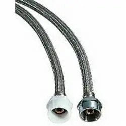 SPS Approved Vendor SST-20M 3/8 Inch x 7/8 Inch Braided Tank Supply Connector 20 Inch Length Replacement MPN
