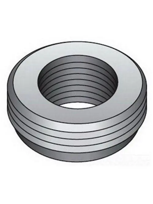 O-Z/Gedney RB-334 2 to 3/4 Inch Malleable Iron NPT Reducing Bushing