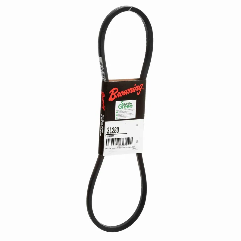 Browning 1093863 3L280 FHP V-Belt L Belt Section 28 Inches