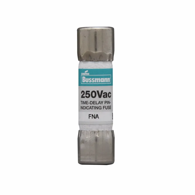 Eaton FNA-1/10 Bussmann Series FNA-1/10 1/10 Amp 250 VAC Pin Indicating Dual Element Time Delay Fuse