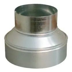 Gray Metal South 12X8-311P Duct Reducer 12 inch x 8 inch Replacement MPN
