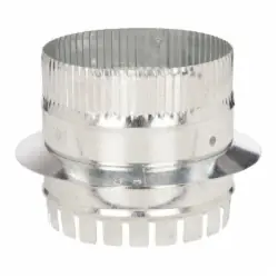 Gray Metal South 10-404D 10 in. Duct Board Tab Collar