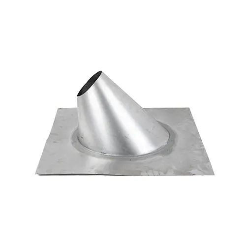 Metal-Fab 4CGSWF12 Roof Flashing, 4 inch x 6/12 to 12/12 Pitch