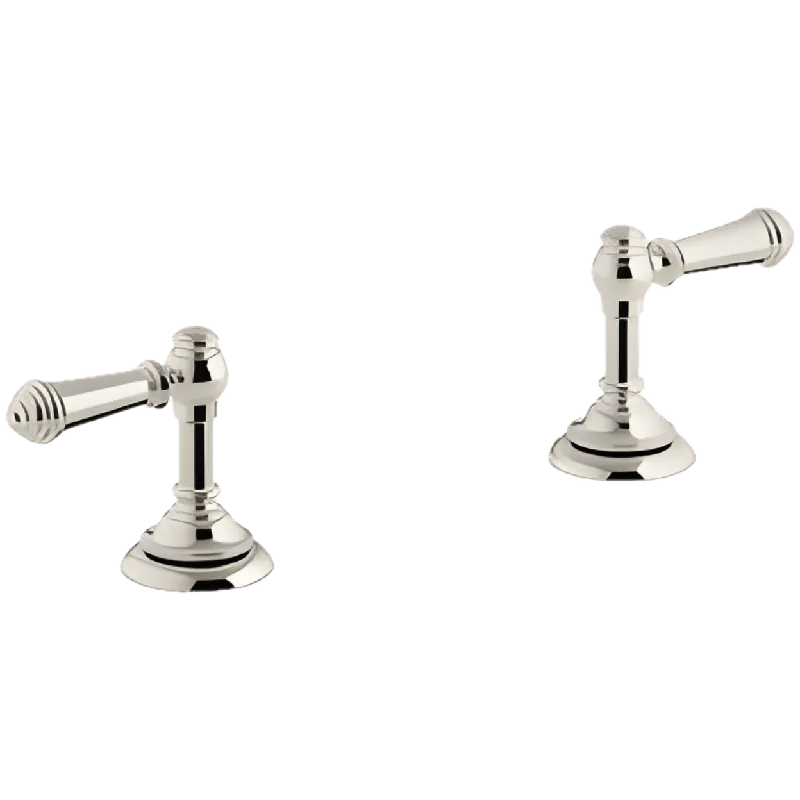 Kohler K-98068-4-SN Artifacts Lavatory Lever Handles, Polished Nickel