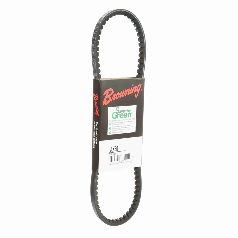 Browning 2351328 AX30 Gripnotch Belt Cogged V-Belt Size AX Belt Section
