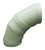 General Plastics L129P 12 x 12 PVC Straight 90D Elbow