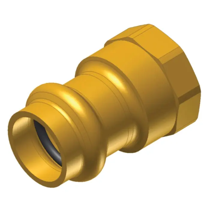 Elkhart 10075750 ApolloPress 803 Brass Small Diameter Adapter 1/2 in