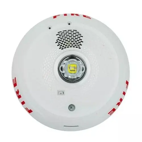 System Sensor PC2WLED LED Horn Strobe 2-Wire Ceiling Mount White