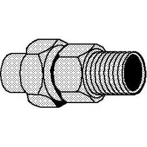 SPS Approved Vendor CMUF 3/4 inch Copper Union, SWT x MIP