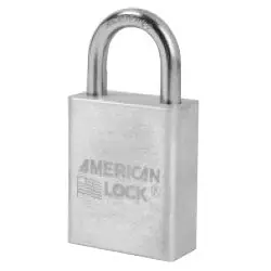 American lock A5530KA24252 Rekeyable Padlock Alike Keyed 5-Pin Tumbler 1-1/2 Width x 3/4 Thickness