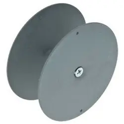 DON-JO MFG INC BF-135-PC Hole Filler Plate, 3-3/4 Diameter, 16 Gauge Steel, Prime Coated