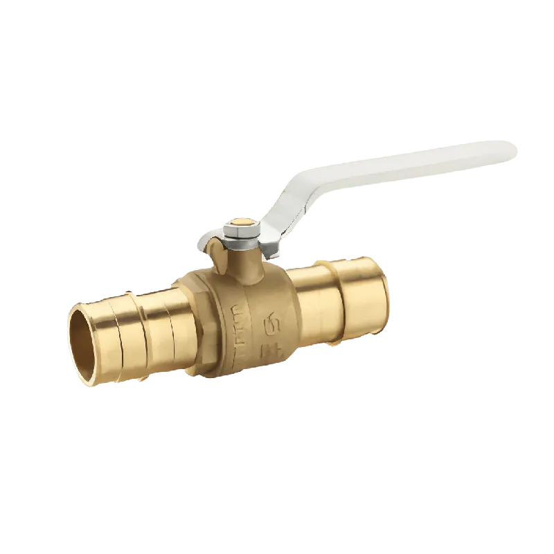 Approved Vendor PXW400LF1 1 Inch Brass Ball Valve Lead Free PEX Barb x PEX Barb