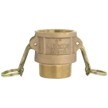Dixon 100-B-BR Cam & Groove Type B Coupler x Male NPT