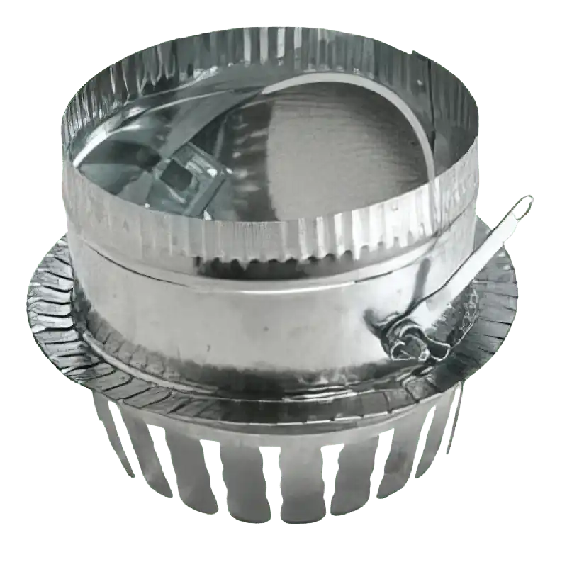 Gray Metal South 310F-16 Starting Collar with Damper 16 inch