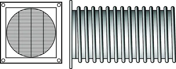 Builder's Best 110274 Micro Louver Eave Vent
