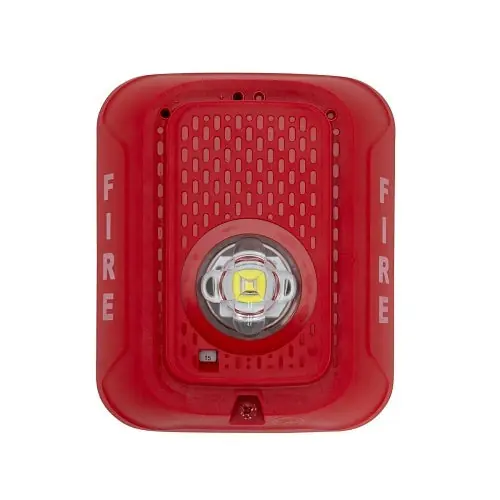 System Sensor SRLED L-Series LED Strobe Wall-Mount Red