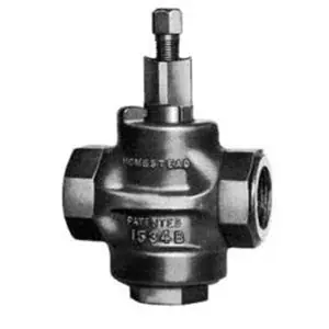 Homestead Valve 0611001024 Lubricated Plug Valve 2-1/2 in NPT