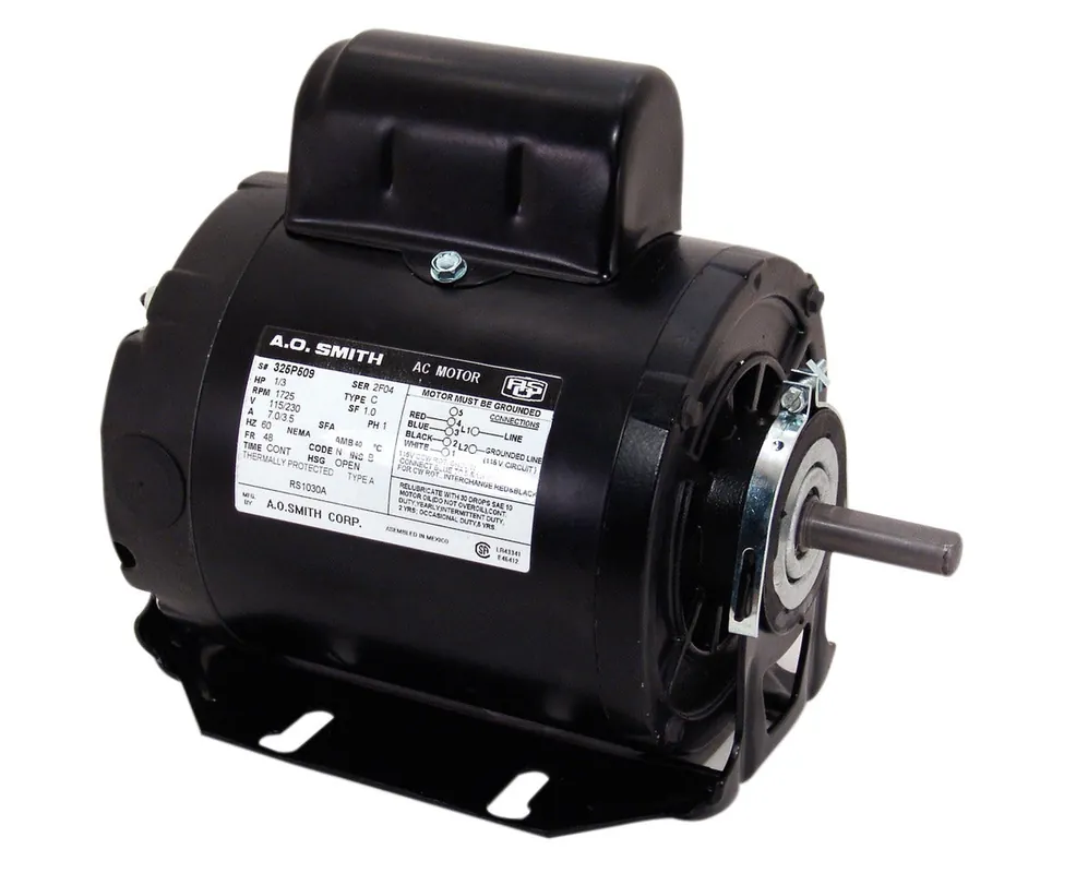Century RS1030A Fan and Blower Motor 1/3 HP (48 FRAME) RS1030B