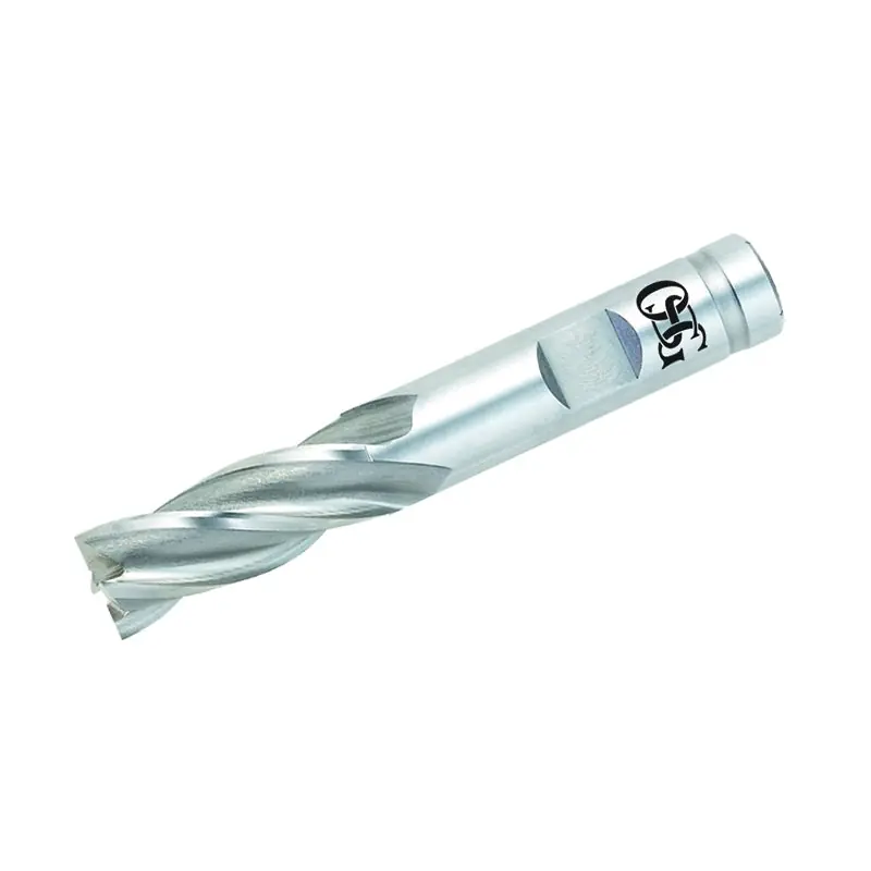 OSG 5409500 13/32 in Dia Cutter 4F Endmill HSS-Co 2-11/16 in OAL