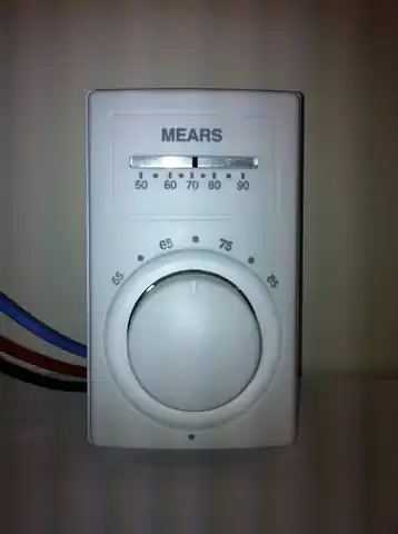 Chatham Brass M600C25 Eurofase SPDT White Heat Cool Thermostat