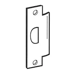 DON-JO MFG INC ST-161-626 Strike Plate 1-1/4 Width x 4-7/8 Height 13 Gauge Steel