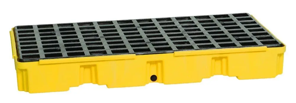 Eagle 1632D 5000 lbs. Drum Modular Platform with Drain in Yellow
